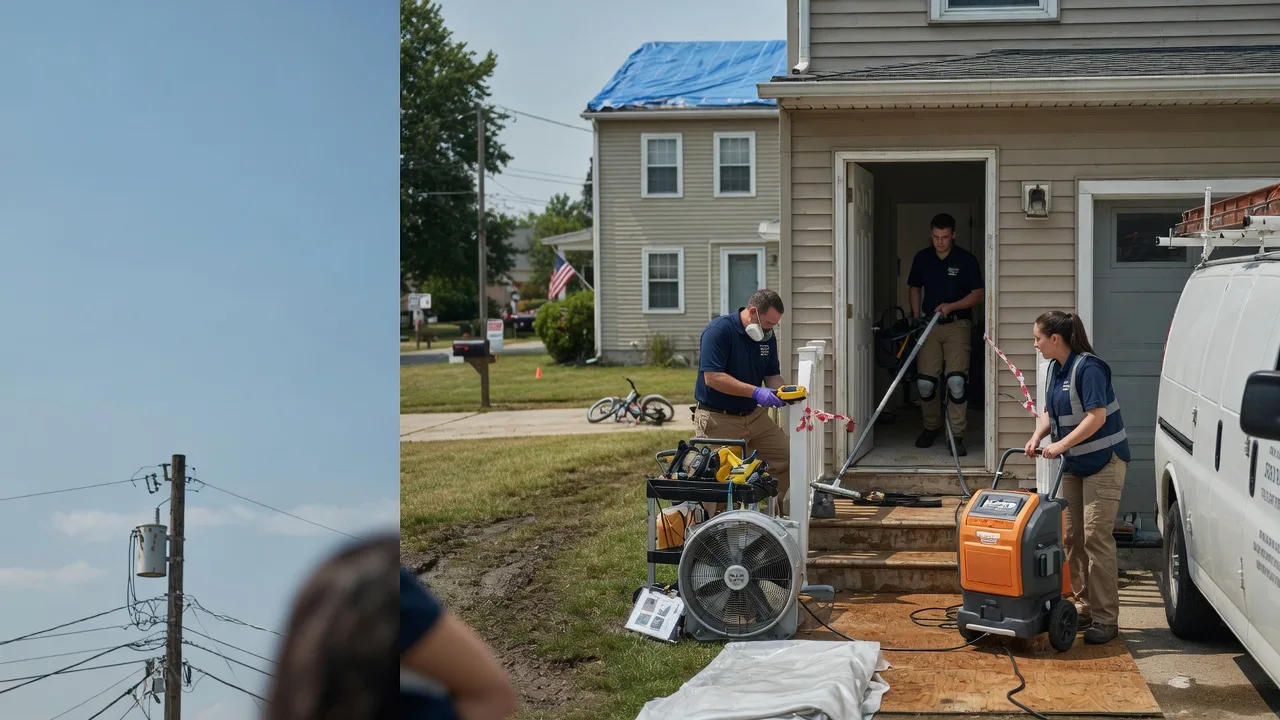 Water Damage Repair in Reading, MI near me